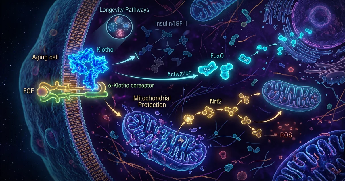 Klotho Peptide and Mitochondrial Aging Research