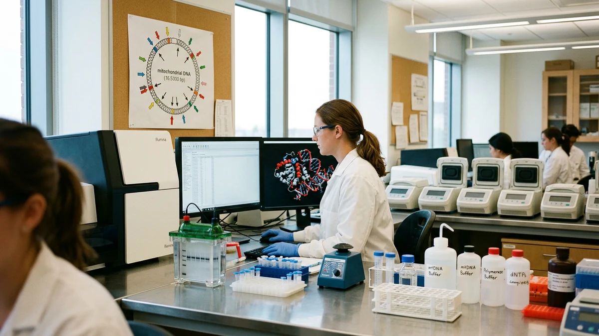 Mitochondrial DNA Repair Peptides: Aging and Longevity Research