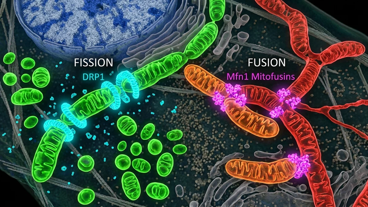Peptides and Mitochondrial Fusion-Fission Dynamics Research
